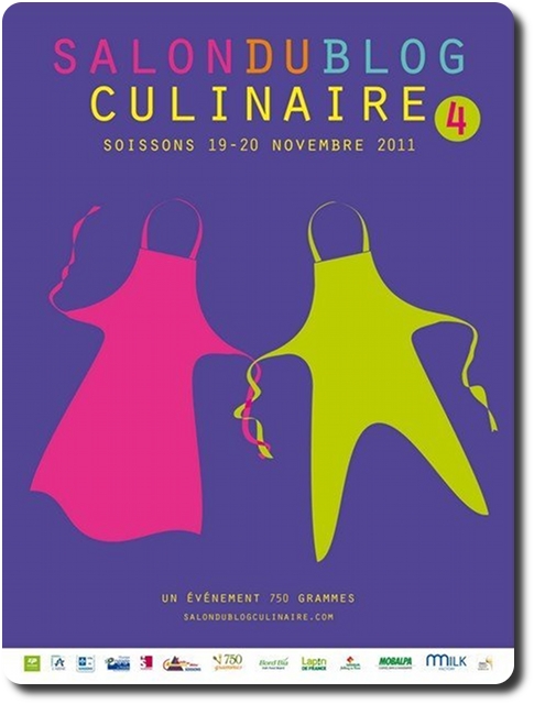 Affiche Salon Blog Culinaire 2011