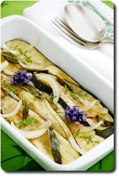 Zucchine in carpione (courgettes marinées)